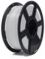 tisková struna (filament), PETG, 1,75mm, 1kg, bílá (GLB252001)