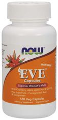 NOW Foods Multi Vitamins Eve, Multivitamín pro Ženy, 120 rostlinných kapslí