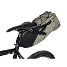 Topeak bikepacking BACKLOADER, rolovací brašna na sedlovku 15l zelená