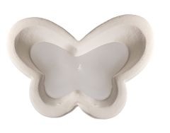 Popron.cz Svíčka, motýl, cca 13 x 8,5 cm,