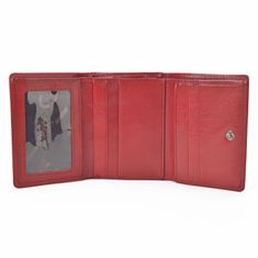 COSSET červená dámská peněženka 4508 Komodo CV