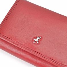 COSSET červená dámská peněženka 4511 Komodo CV