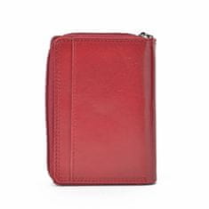 COSSET červená dámská peněženka 4512 Komodo CV
