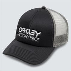 Oakley kšiltovka FACTORY PILOT Trucker černo-bílo-šedá UNI