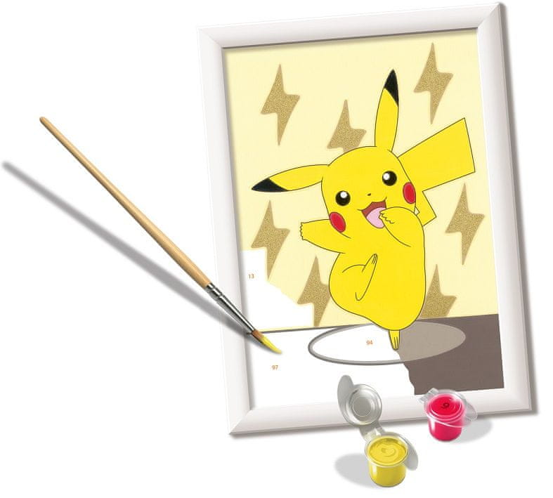 Levně Ravensburger CreArt Pokémon Pikachu