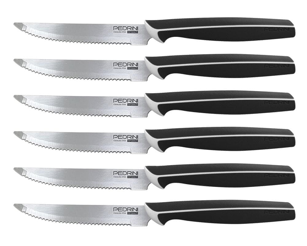 Levně Pedrini Sada steakových nožů 6ks (4,5") - master line