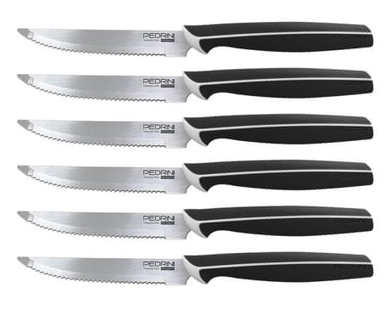 Pedrini Sada steakových nožů 6ks (4,5") - master line