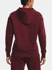 Under Armour Mikina Essential Fleece Hoodie-RED S