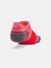 Ponožky UA Run No Show Tab 2pk-RED XL