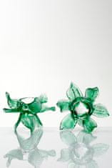 Borek Sipek Glass Sedmikráska green - skleněný dekorativní svícen