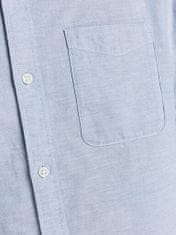 Jack&Jones Pánská košile JJEOXFORD Slim Fit 12182486 Cashmere Blue (Velikost XL)