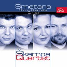 Škampovo kvarteto: Smetana: Smyčcové kvartety č. 1, 2