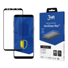 3MK HardGlass Max - ochranné sklo pro Samsung Galaxy S9 Plus - Černá KP20983