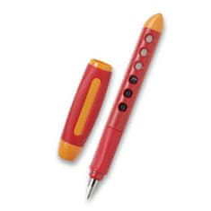Faber-Castell Bombičkové pero Faber-Castell Scribolino pro praváky, výběr barev červené
