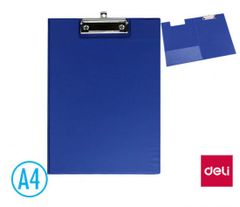 Deli stationery Podložka psací s klipem A4 Deli E38154A zavírací modrá