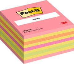 3M Samolepicí bloček "Lollipop pink", mix barev, 76 x 76 mm, 450 listů, 7100200378