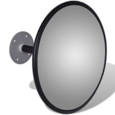 Greatstore Dopravní zrcadlo z akrylu černé 30 cm