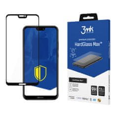 3MK HardGlass Max - ochranné sklo pro Huawei P20 Lite - Černá KP21005