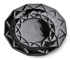 Mondex ADEL BLACK Jídelní talíř 24 cm