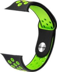 Immax řemínek pro chytré hodinky SW10/ SW13/ SW13 PRO/ Apple watch/ černo-zelený