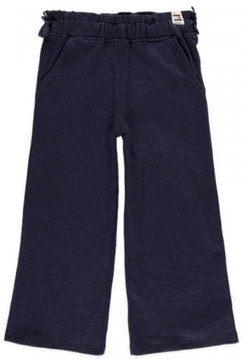 Boboli dívčí kalhoty z organické bavlny 465038 tmavě modrá 140