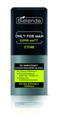 Bielenda Only For Man Super Matt hydratační gel proti lesklé pleti 50 ml