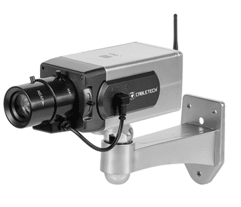 Cabletech Atrapa kamery Cabletech DK-13, černá, LED dioda, PIR
