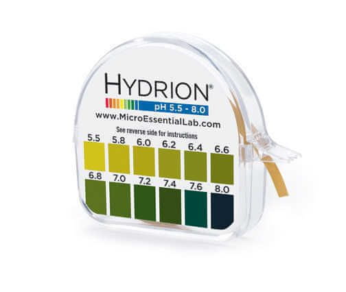 Micro Essential Souprava na měření pH moči a slin až 1000ks pH proužků