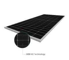 sapro FVE Fotovoltaický solární panel JINKO 445 JKM445M-60HL4, 445W, Mono, stříbrný rám