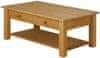 Konferenční stolek Chico, 100 cm, borovice