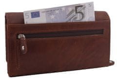 MERCUCIO Dámská peněženka koňak 2111835