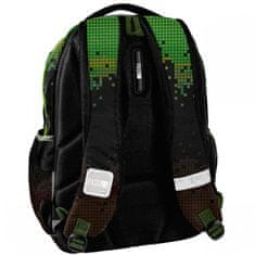 Paso Školní batoh Play ergonomický 39cm zelený