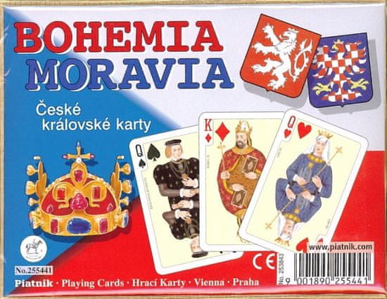 Piatnik Hrací karty Žolík (Kanasta) - České královské karty,