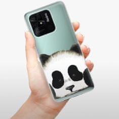 iSaprio Silikonové pouzdro - Sad Panda pro Xiaomi Redmi 10C