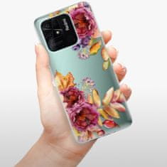 iSaprio Silikonové pouzdro - Fall Flowers pro Xiaomi Redmi 10C