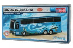 Seva  Stavebnice Monti System MS 50 Atlantic Dolphinarium Bus 1:48 v krabici 31,5x16,5x7,5cm