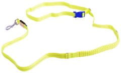 Duvo+ Vodítko svítící žluté s amortizérem USB 2,5x200cm