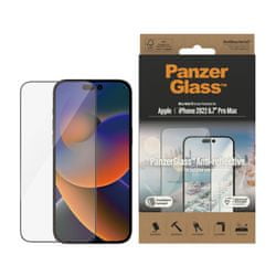 PanzerGlass zaščitno steklo za Apple iPhone 14 Pro Max, Anti-Glare (PRO2755)