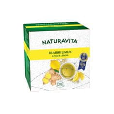 Naturavita Ginger & Lemon, zázvorový čaj (10 sáčků)
