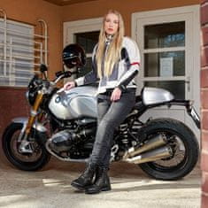 W-TEC Dámské moto džíny Leonarda Barva černá, Velikost 3XL