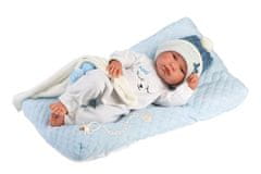 New born chlapeček - realistická panenka miminko s celovinylovým tělem - 43 cm