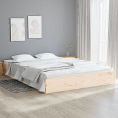 Vidaxl Rám postele masivní dřevo 180 x 200 cm Super King Size