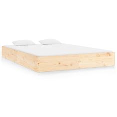 Vidaxl Rám postele masivní dřevo 180 x 200 cm Super King Size