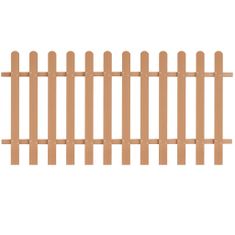 shumee Laťkový plot WPC 200 x 100 cm