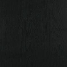 Vidaxl Samolepící tapety na dveře 4 ks tmavé dřevo 210 x 90 cm PVC