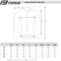Force Dres Team Pro Plus - dl. rukáv, černo-bílý 9001438 - Velikost M
