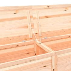 Vidaxl Zahradní box na podušky 200 x 50 x 56 cm masivní jedlové dřevo