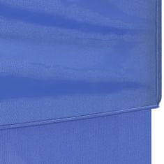 shumee Skládací party stan s bočními stěnami modrý 3 x 3 m