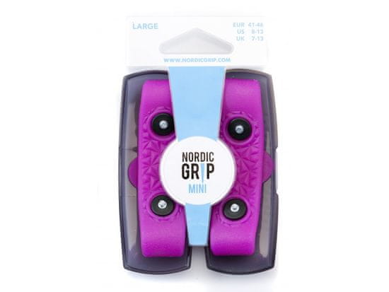 Nordic Grip Cestovní nesmeky s krabičkou Mini - pink