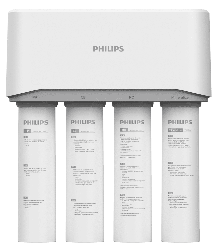 Philips Poddřezový filtrační systém s reverzní osmózou AUT3268